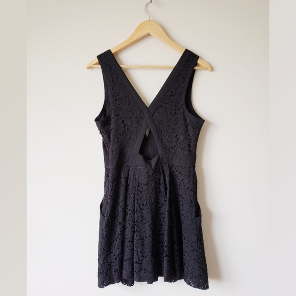 Free People Lovely in Lace Fit & Flare Dress - Picture 3 of 6